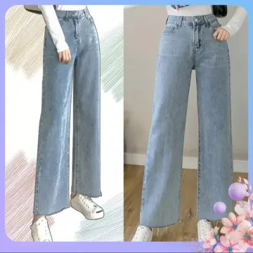 Boyfriend Jeans Women's Fashion Trend Loose Wide Leg Baggy Pants 2023 New  Street Style Mopping Trousers