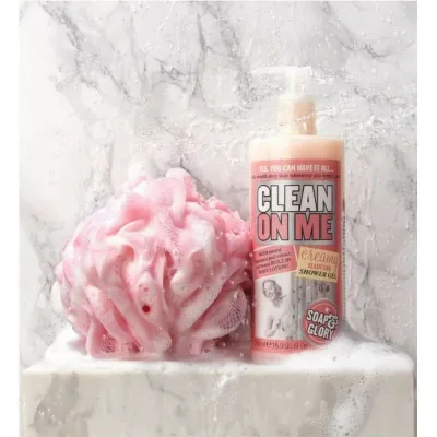 Soap and Glory Clean On Me Creamy Clarifying Shower Gel (500 ml)