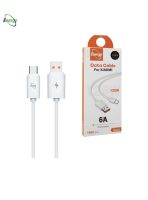 สายชาร์จเร็ว Type c สายชาร์ท Energy ไทซี S6xm สายชาร์ต 6A/120w ยาว 1ม. Fast changing data cable สายชาร์จไอแพด ชาร์จไว  ราคา/ 1เส้น  สามารถใช้กับ Xiaomi android  Samsung Vivo oppo huawei และรุ่นอื่นๆ ที่ก้นชาร์ทเป็นแบบเดียวกัน