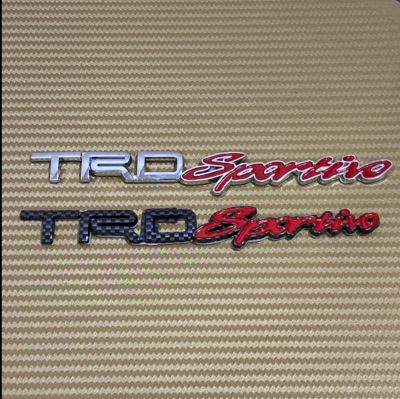 โลโก้ TRD sportivo ติดรถ Toyota ขนาด* 2 x 16 cm ราคาต่อชิ้น