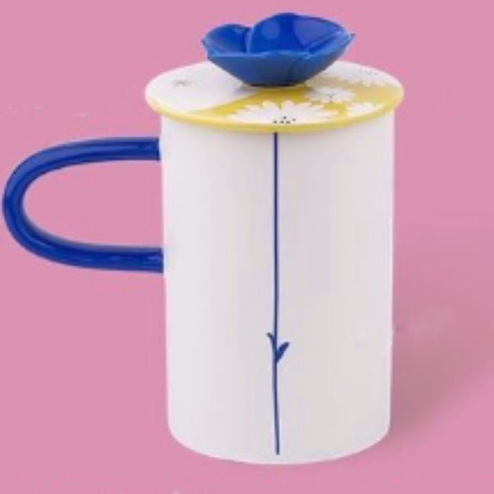Ceramic Yellow Lid Mug 16oz แท้💯
