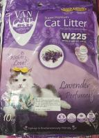 ทรายแมวภูเขาไฟ ยี่ห้อ VAN CAT Cat Litter Lavender Perfumed กลิ่นลาเวนเดอร์ ขนาด10kg (1ถุง)