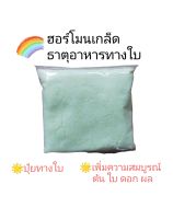 ฮอร์โมนเกล็ด ธาตุอาหารทางใบ - สูตรเพิ่มความสมบูรณ์ของลำต้น ใบ ดอก ผล ปุ๋ยทางใบ  ใช้ได้ทั้งบอนสี ไม้ใบ ไม้ดอก ไม้ผล ไม้ประดับ