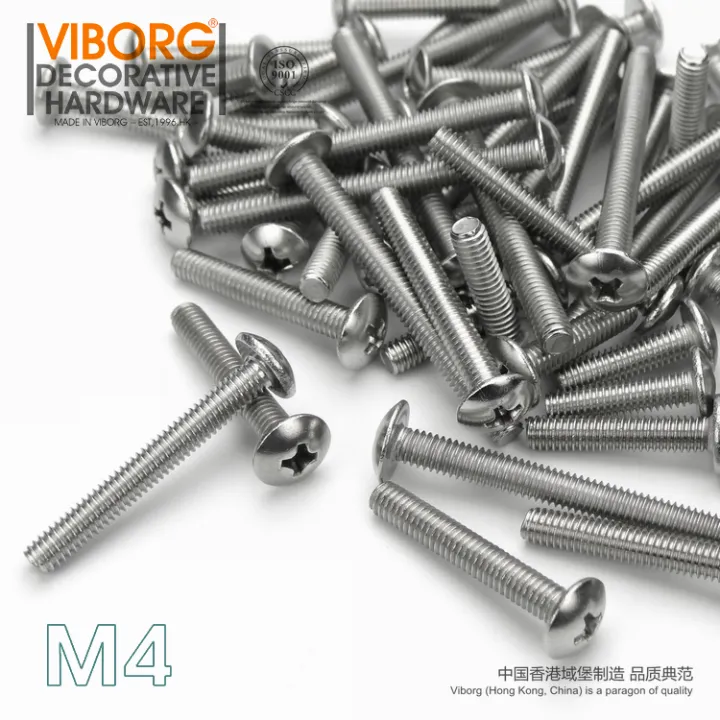 Hong Kong Yubao Handle Screw Large Flat Head M4 Cross Screw D25
