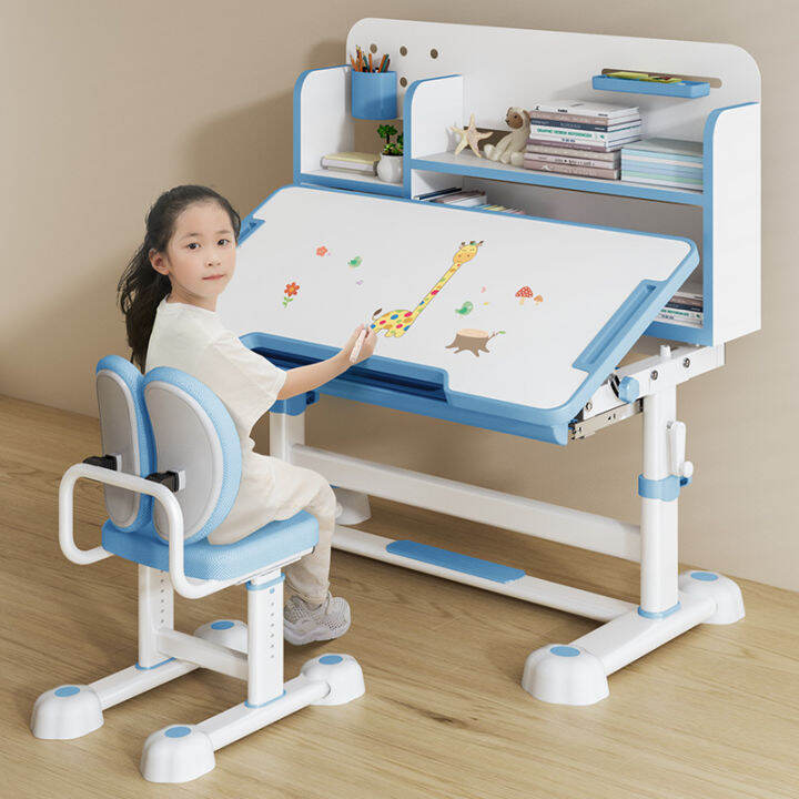Children's Study Desk Elementary School Student Household Minimalist Student Desk & Chair