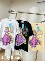 •ᴥ• JELLY BEAN •ᴥ• เสื้อยืด Oversize สกรีนลาย RAPUNZEL ?? สวยทุกลายเลยนะ อดใจไหวหรอออ~