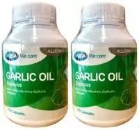 Mega we care garlic oil 100 เม็ด x 2 ขวด