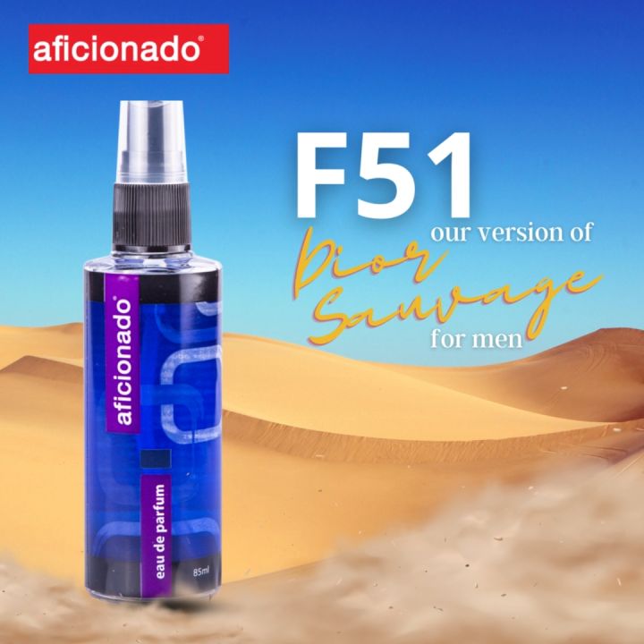 Aficionado F51 85ml Eau De Parfum for Men Lazada PH