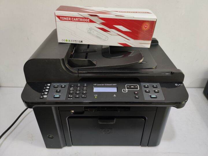 ((มือสอง))Hp Laserjet 1536dnf MFP เครื่องปริ้นเลเซอร์ขาวดำ ปริ้นสองหน้า ...
