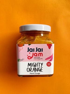 แยมคลีน Jai Jai Jam แยมส้มไม่ใส่น้ำตาล แยมเปลือกส้มสไตล์เกาหลี Marmalade Jam (no sugar added) ใช้ส้มนาเวลนำเข้า คุณภาพพรีเมียม คีโตทานได้