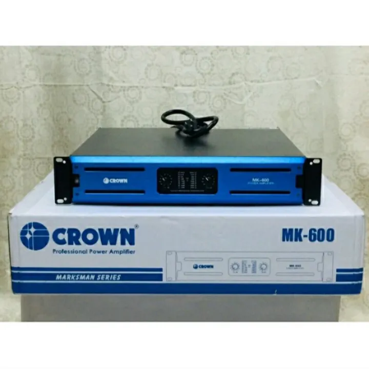 Crown MK-600 Marksman Series Power Amplifier ( 600 Watts x 2 ) | Lazada PH
