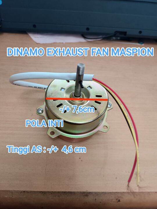 Dinamo Exhaust Fan Maspion Motor Hexos Universal Termurah Lazada
