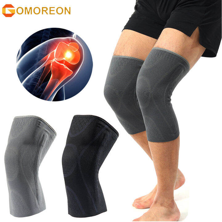 1Pcs Compression Knee Sleeve with Patella Gel Pad & Side Stabilizers