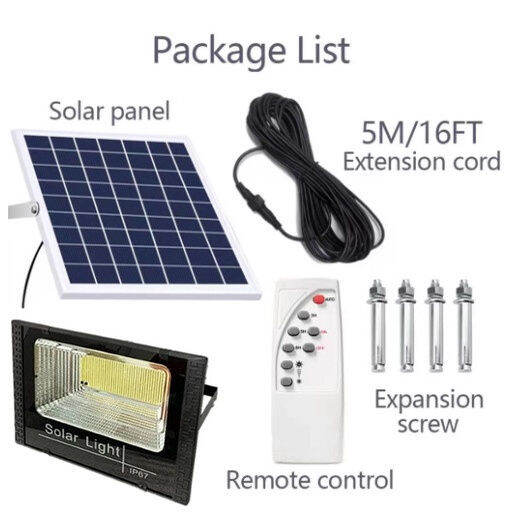 PHILIPS 500W High Brightness Solar Led Lights Outdoor Waterproof Flood