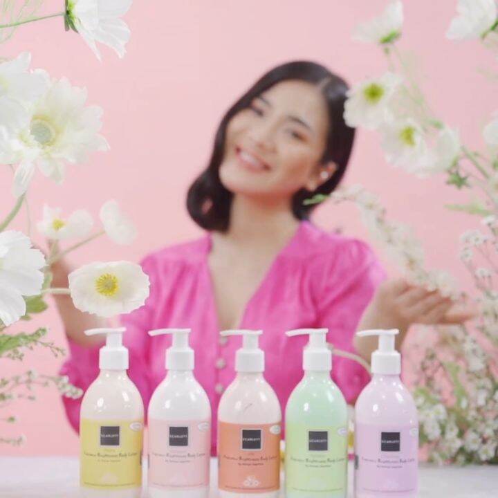 SCARLETT WHITENING BODY LOTION ALL VARIAN JOLLY CHARMING FRESHY