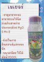 เมเยอร์ ธาตุอาหารรอง อาหารเสริม สำหรับพืช (1ลิตร)ช่วยในการสังเคราะห์ของพืชใช้ร่วมกับสาหร่าย ทำให้ทุเรียนได้รับอาหารที่เหมาะสม