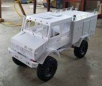 Hard body บอดี้แข็ง รถบังคับ scale Unimog ฐานล้อ 313 มม ชุด Kit ยังไม่ได้ทำสี