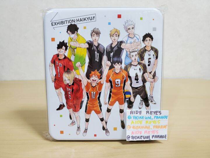 Haikyuu Exhibit Goods Tokyo Canned Postcards Set Lazada PH