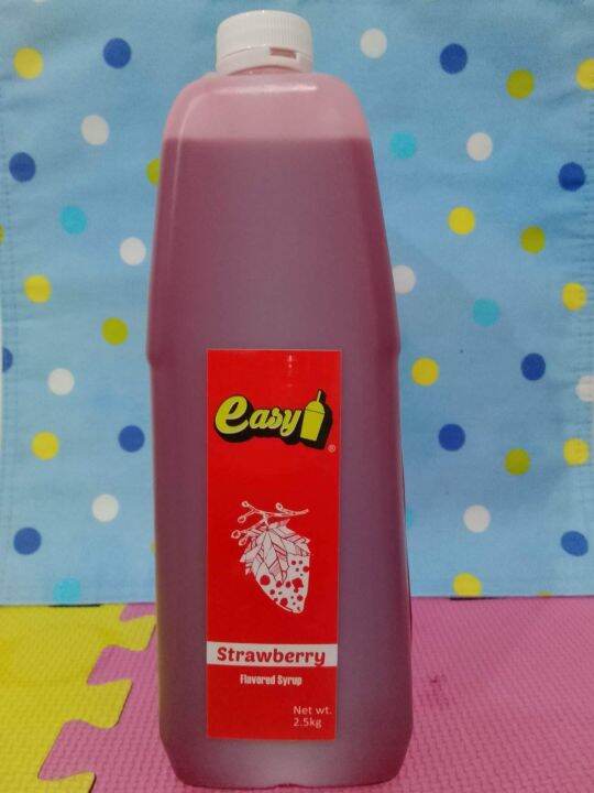 Strawberry Syrup EASY BRAND Lazada PH