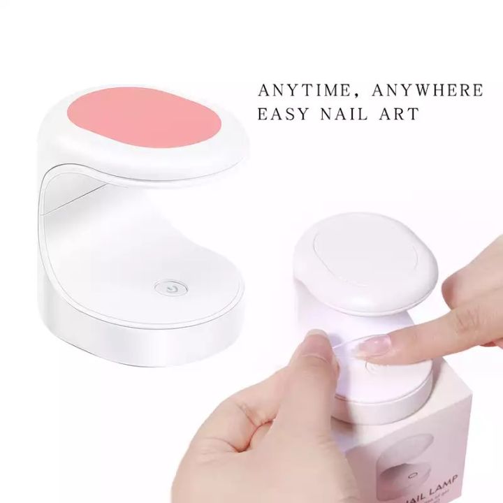 เครื่องอบเล็บ-เครื่องอบมินิ-เครื่องอบสีเจล-mini-nail-dryer-uv-led-lamp-nail-gel-manicure-machine-single-finger-usb-nail-tool-curing-light-for-gel-polish