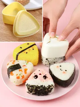 2pcs Triangle Rice Ball Mold Set For Making Sushi And Bento