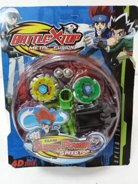 Metal Fusion Beyblade Fury Metal Master 4D System Bays Bable Bey