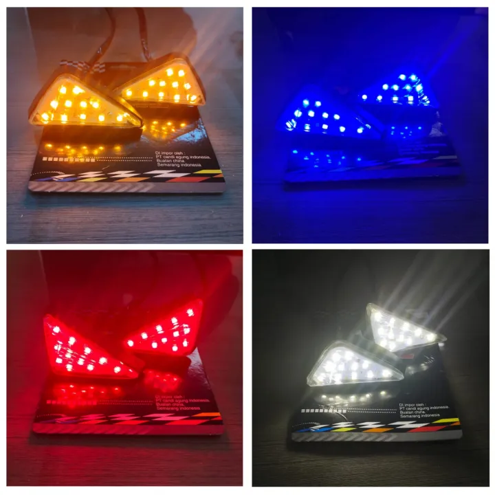 Lampu Sen Led Tempel Segitiga Universal Lazada Indonesia