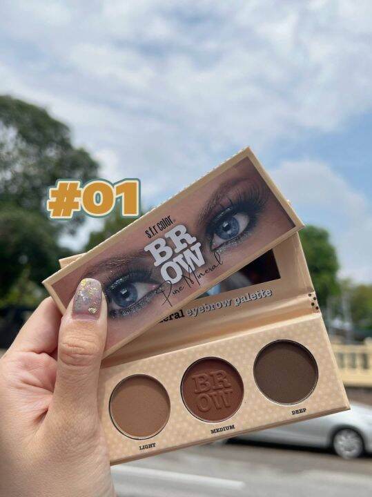 SFR COLOR eyebrow Palette pure mineral 6659 Lazada