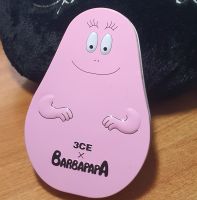 แปรง 5 แบบ อุปกรณ์พื้นฐานในการแต่งหน้า มาในกล่อง Barbapapa สีชมพู