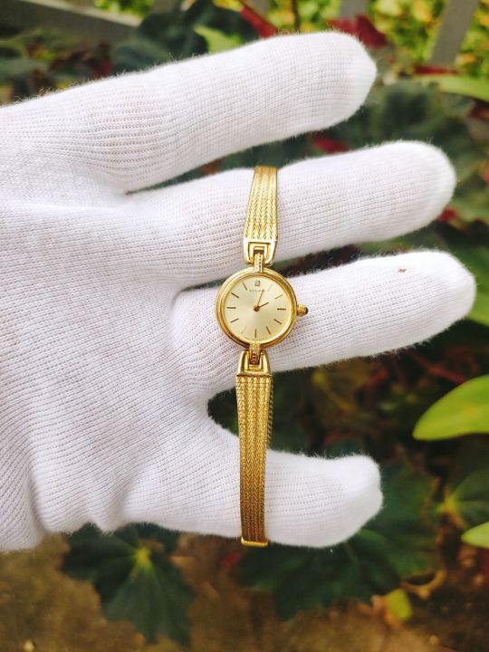 Đồng hồ Citizen lắc nữ Nhật Bản, size 17mm, hình thức đẹp 95%, dây ...