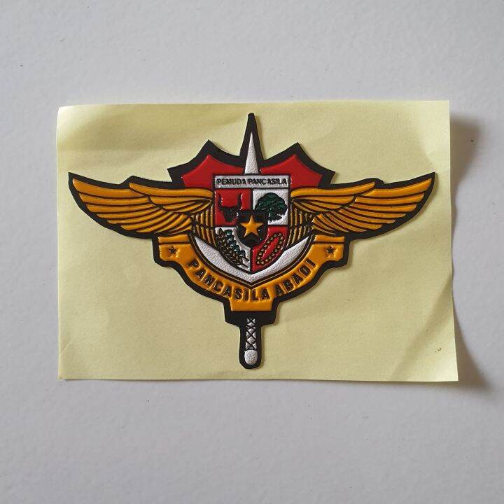 Sticker Embos Logo Pp Pemuda Pancasila Wings Stiker Timbul Logo Pp