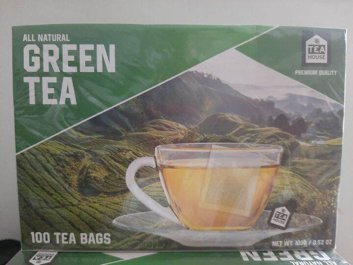 Green Tea 100 teabags Pure EXPIRY April 2025 Lazada PH
