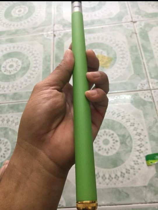 คันชิงหลิว-green-shark-ฉลามเขียว-โดยใช้แบลงค์ตัวใหม่ลายผ้า-super-carbon-rod-แอ็คชั่นแบบ-medium-fast