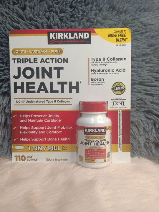 KIRKLAND TRIPLE ACTION JOINT HEALTH UNDENATURED TYPE II COLLAGEN UC•II