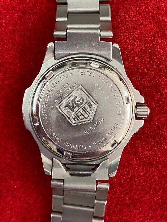 tag-heuer-professional-200-m-quartzบอยไซร์-ซีรี่ย์-4000-ตัวเรือนสแตนเลส-นาฬิกาผู้ชาย-นาฬิกามือสองของแท้