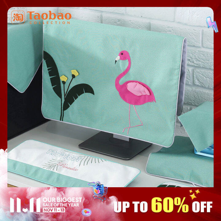 Computer Cover Dust Cover Desktop Display Decorative Cover Host Cover Keyboard Cover Cloth