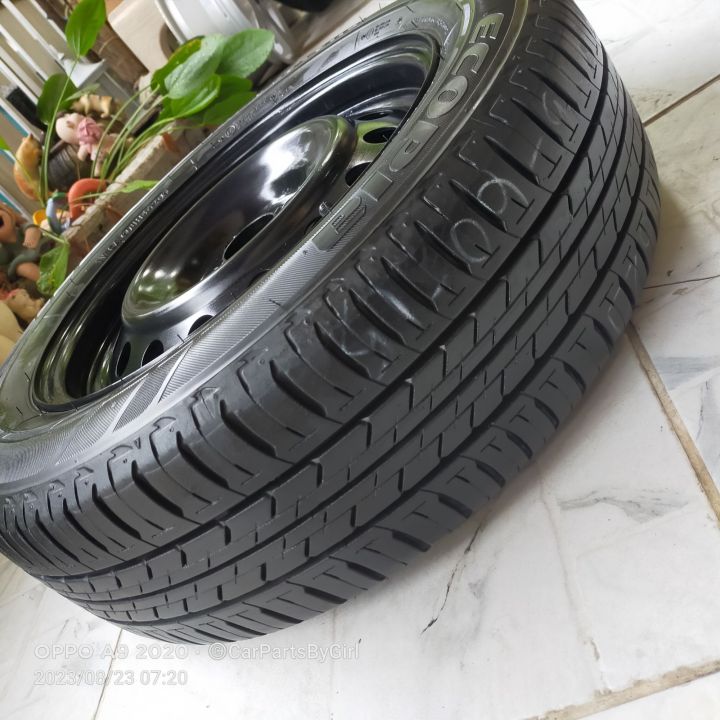 ล้ออะไหล่-ปี20-4620-ดุม54-1-ขนาด185-60-r15ยาง-bridgestone-ล้อกะทะขอบ15-4รู100-ยกเว้น-nissan