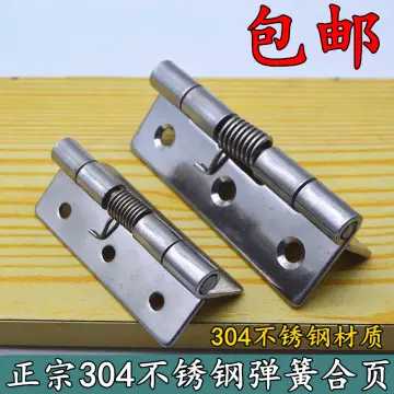 PER BOX) Stainless Steel Door Hinge Bisagra Folding Butt Hinges Mini Small  Hinges (20pcs)