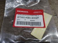 สติ๊กเกอร์ คำเตือนแท้ Honda 87560-KBA-900ZF