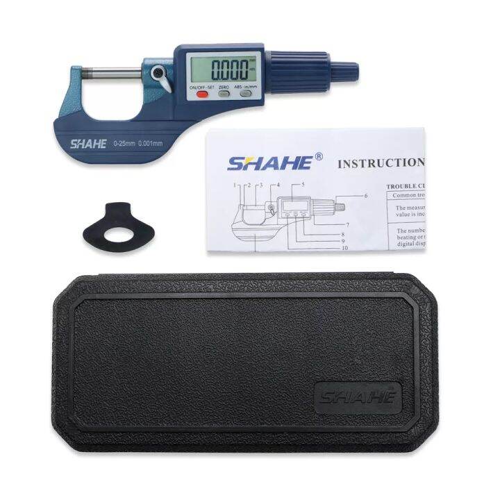 shahe-ไมโครมิเตอร์-ดิจิตอล-micrometer-digital-พร้อมส่ง