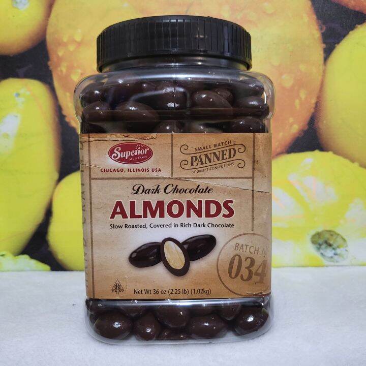 Superior Dark Chocolate Almonds 1.02kgs | Lazada PH