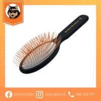 พร้อมส่ง หวี Chris Christensen Oval Gold Series Pin Brush 27 mm แปรงเข็มทองทรงรี โกลด์ ซีรีย์ ขนาด  27 mm แปรงหวีขนสุนัข