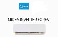 เครื่องปรับอากาศ Midea 10,100BTU Inverter ประหยัดไฟ R32 คอยล์ทองแดง