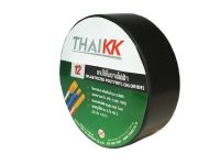 THAI KK เทปพันสายไฟ (เนื้อเทปไม่เป็นเชื้อไฟ) เทปกาวขนาด 18มม. x 10 เมตร หนา0.120mm KK