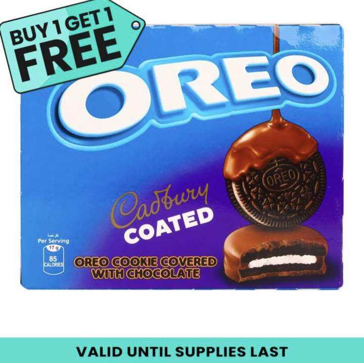 Oreo coated cadbury chocolate 204g/box | Lazada PH