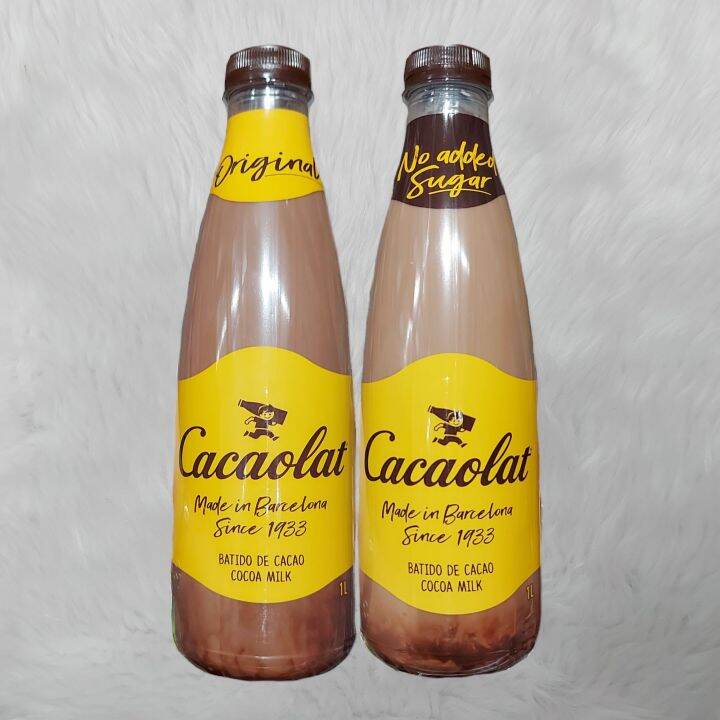 Cacaolat Cocoa Milk Original/No Sugar 1L Lazada PH