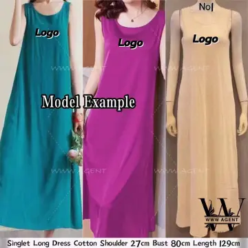 Dress cotton clearance labuh