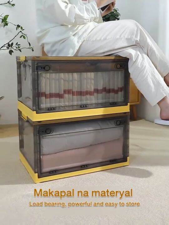 STON Storage Box Transparent Foldable Storage Boxes Waterproof Plastic