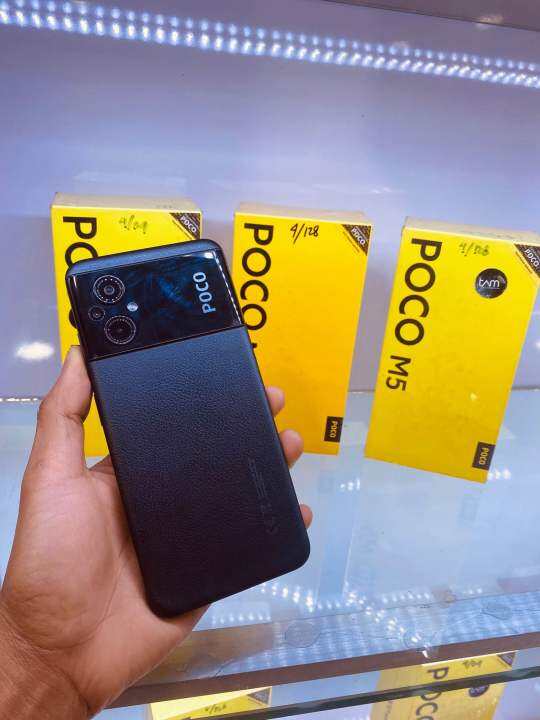 Poco M5 4/64 dan 4/128 new bergaransi resmi cocok buat yg suka game ...