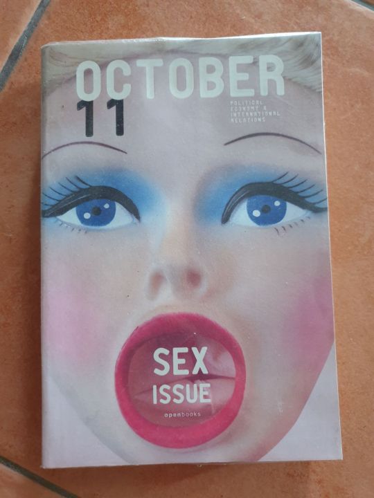 หนังสือมือสอง Sex Issue นิตยสาร October Vol 11 Open Book Th 